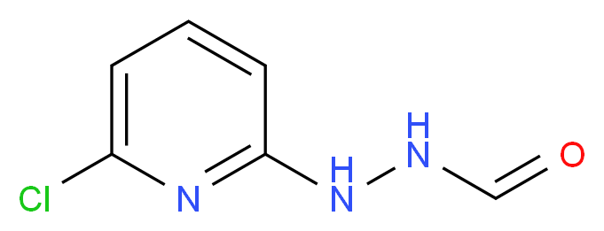 N'-(6-chloropyridin-2-yl)carbohydrazide_分子结构_CAS_66999-50-6