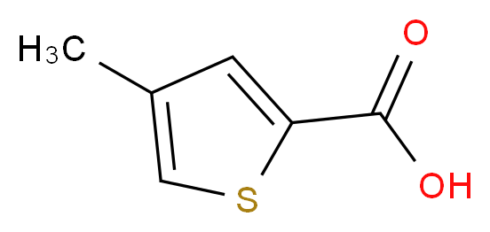 4-Methyl-thiophene-2-carboxylic acid_分子结构_CAS_14282-78-1)