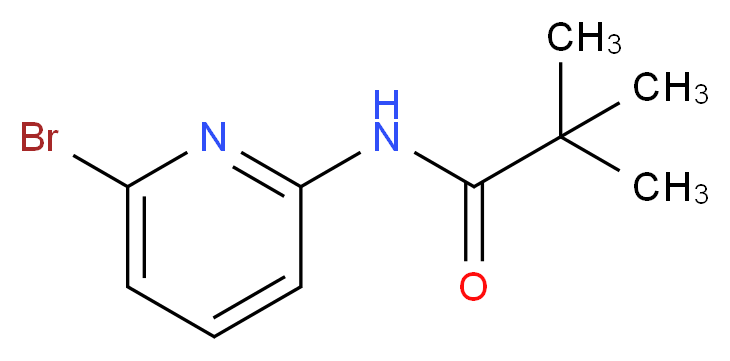 N-(6-Bromopyridin-2-yl)-2,2-dimethylpropanamide_分子结构_CAS_221087-47-4)