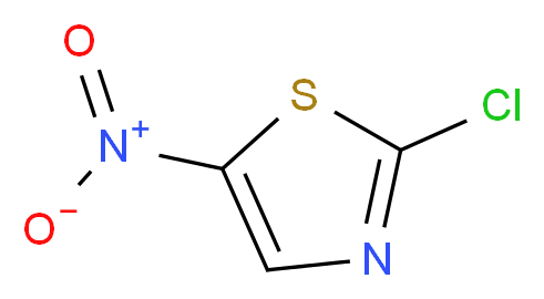 2-Chloro-5-nitrothiazole_分子结构_CAS_3034-47-7)