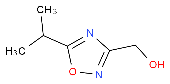 (5-isopropyl-1,2,4-oxadiazol-3-yl)methanol_分子结构_CAS_915924-67-3)