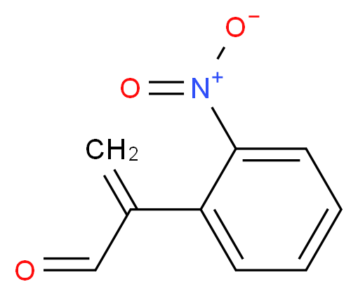 2-(2-nitrophenyl)prop-2-enal_分子结构_CAS_71463-16-6
