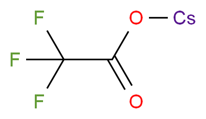 CESIUM TRIFLUOROACETATE SOLUTION_分子结构_CAS_)