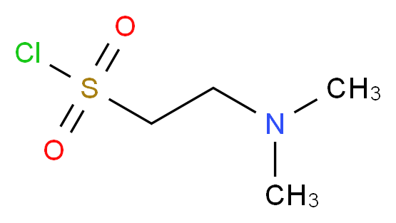 2-(dimethylamino)ethanesulfonyl chloride_分子结构_CAS_654073-18-4)