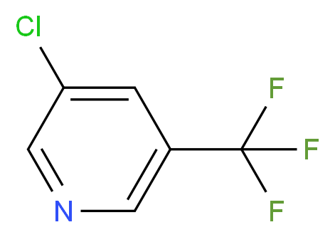 3-Chloro-5-(trifluoromethyl)pyridine_分子结构_CAS_85148-26-1)