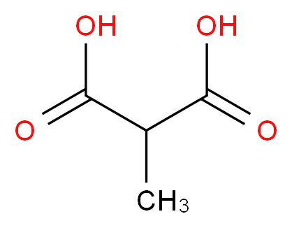 2-methylmalonic acid_分子结构_CAS_)