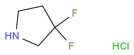 3,3-Difluoropyrrolidine hydrochloride_分子结构_CAS_163457-23-6)