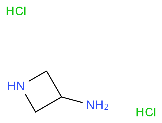 azetidin-3-amine dihydrochloride_分子结构_CAS_102065-89-4