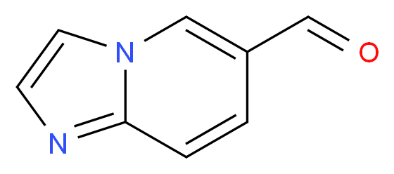 imidazo[1,2-a]pyridine-6-carbaldehyde_分子结构_CAS_116355-16-9