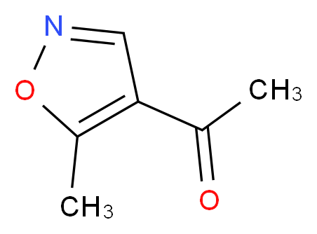 1-(5-Methyl-4-isoxazolyl)-1-ethanone_分子结构_CAS_6497-21-8)