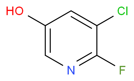 5-chloro-6-fluoropyridin-3-ol_分子结构_CAS_209328-72-3