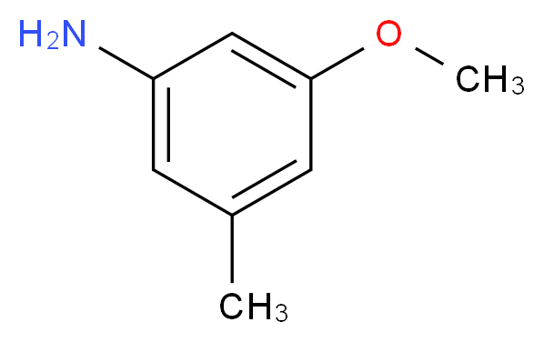 3-Methoxy-5-methylphenylamine_分子结构_CAS_66584-31-4)