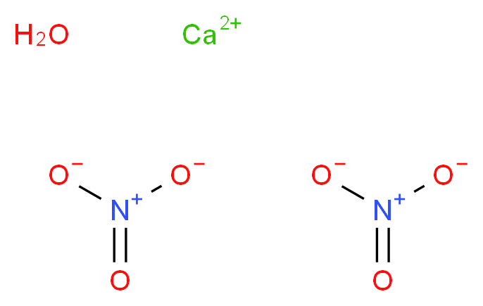 硝酸钙 水合物_分子结构_CAS_35054-52-5)