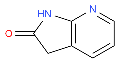 1,3-Dihydropyrrolo[2,3-b]pyridin-2-one_分子结构_CAS_5654-97-7)