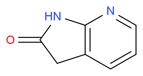 7-Azaoxindole_分子结构_CAS_5654-97-7)