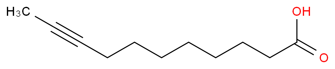 undec-9-ynoic acid_分子结构_CAS_22202-65-9