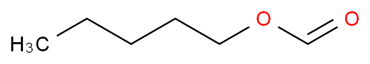 pentyl formate_分子结构_CAS_638-49-3