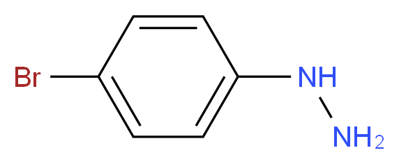 (4-bromophenyl)hydrazine_分子结构_CAS_589-21-9