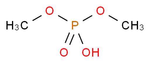 Dimethyl hydrogen phosphate_分子结构_CAS_813-78-5)