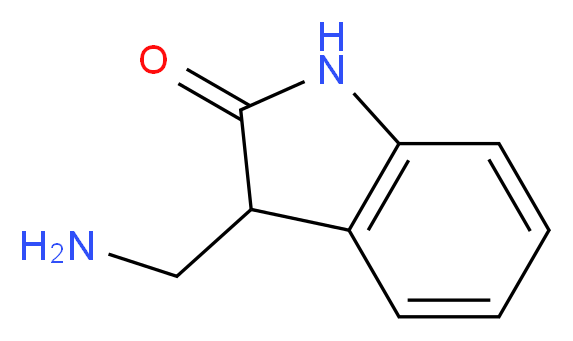 3-(aminomethyl)-2,3-dihydro-1H-indol-2-one_分子结构_CAS_)