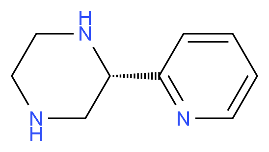 (S)-2-PYRIDIN-2-YL-PIPERAZINE_分子结构_CAS_)