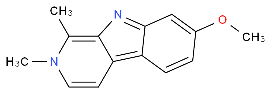 2-Methyl Harmine_分子结构_CAS_21236-68-0)