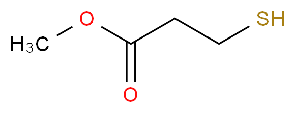 3-巯基丙酸甲酯_分子结构_CAS_2935-90-2)