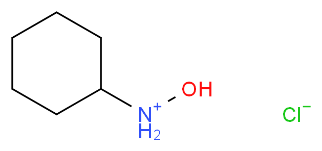 (cyclohexylazaniumyl)ol chloride_分子结构_CAS_25100-12-3