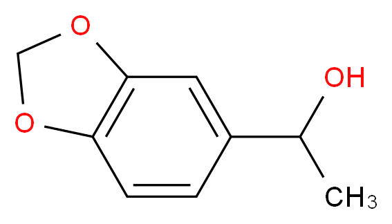 1-(2H-1,3-benzodioxol-5-yl)ethan-1-ol_分子结构_CAS_6329-73-3)
