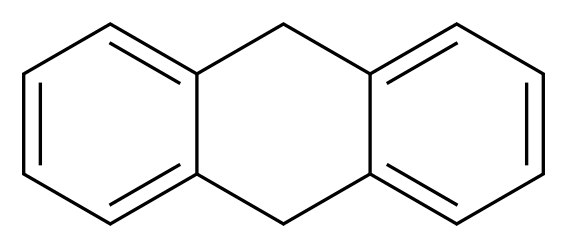 9,10-DIHYDROANTHRACENE_分子结构_CAS_613-31-0)