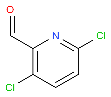 3,6-Dichloropicolinaldehyde_分子结构_CAS_343781-53-3)