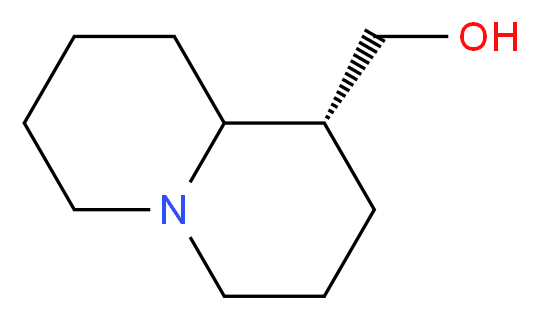 (1R)-octahydro-1H-quinolizin-1-ylmethanol_分子结构_CAS_486-70-4