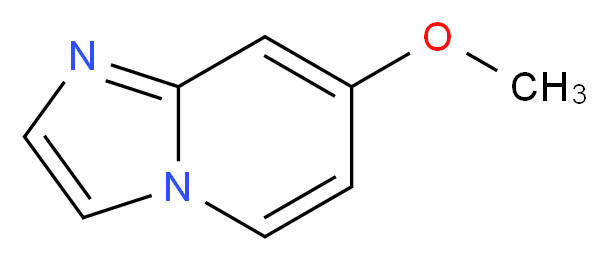 7-methoxyimidazo[1,2-a]pyridine_分子结构_CAS_342613-71-2