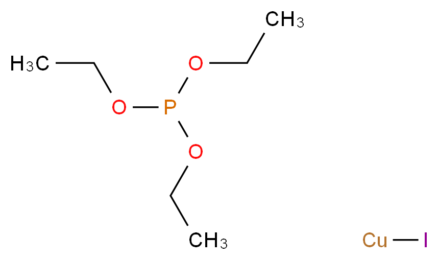 iodocopper; triethyl phosphite_分子结构_CAS_51717-23-8