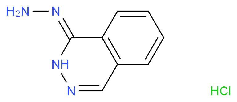 Hydralazine hydrochloride_分子结构_CAS_304-20-1)