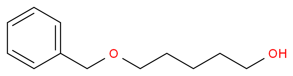 5-苄氧基-1-戊醇_分子结构_CAS_4541-15-5)