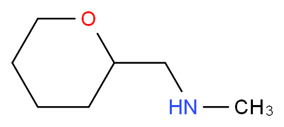 N-Methyl-1-(tetrahydro-2H-pyran-2-yl)methanamine_分子结构_CAS_7179-96-6)