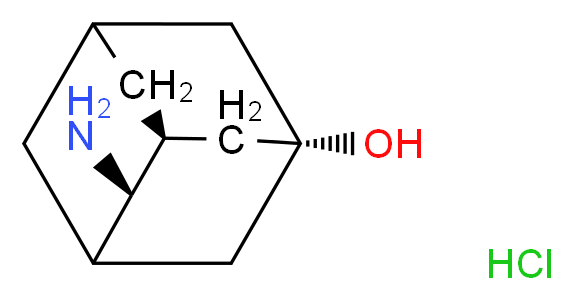 trans-4-Aminoadamantan-1-ol hydrochloride_分子结构_CAS_62075-23-4)