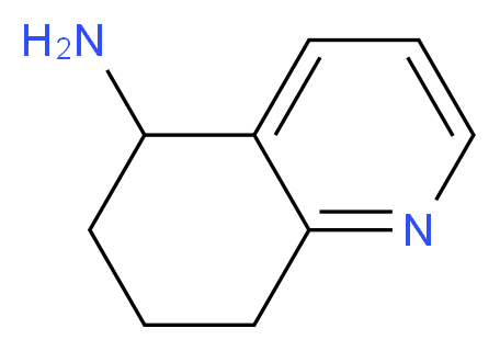 5,6,7,8-tetrahydroquinolin-5-amine_分子结构_CAS_71569-15-8
