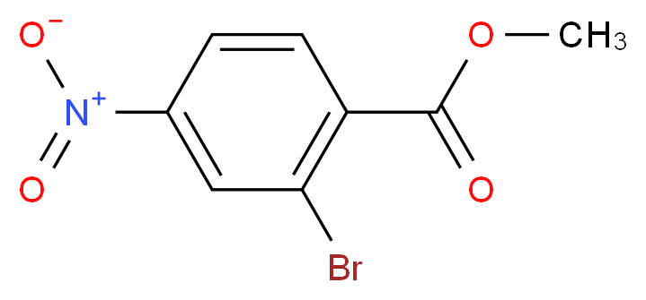 Methyl 2-bromo-4-nitrobenzoate_分子结构_CAS_100959-22-6)