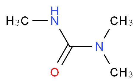 1,3,3-trimethylurea_分子结构_CAS_632-14-4