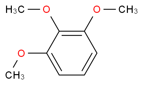 1,2,3-trimethoxybenzene_分子结构_CAS_634-36-6)