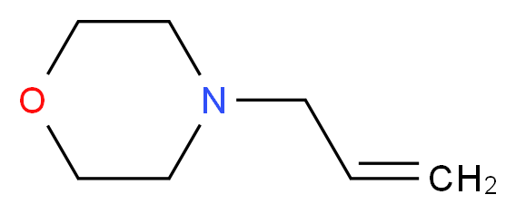 4-(prop-2-en-1-yl)morpholine_分子结构_CAS_696-57-1