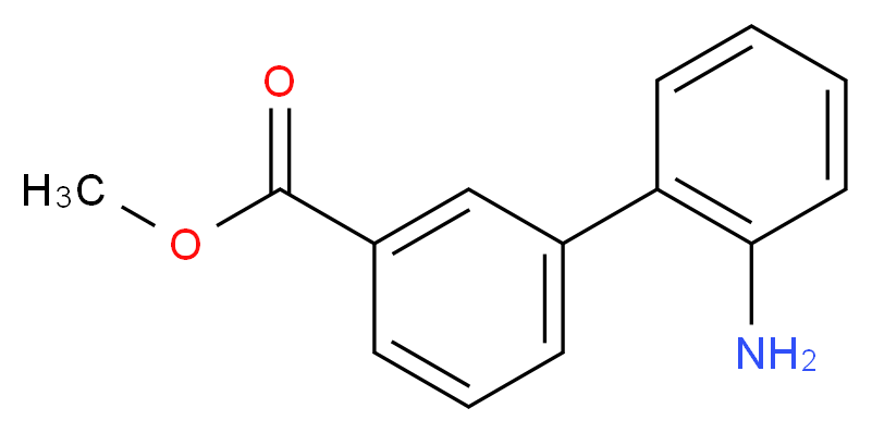 Methyl 2'-amino-[1,1'-biphenyl]-3-carboxylate_分子结构_CAS_177171-13-0)