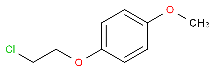 1-(2-chloroethoxy)-4-methoxybenzene_分子结构_CAS_3383-74-2)