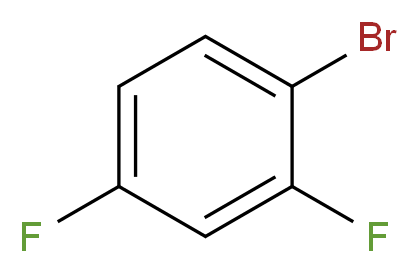 1-Bromo-2,4-difluorobenzene_分子结构_CAS_)