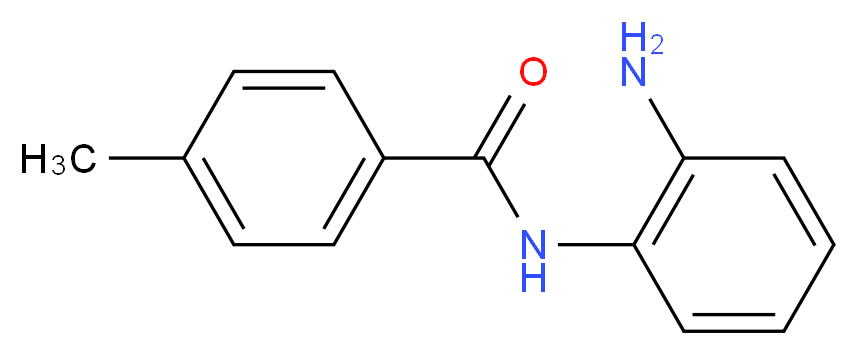 N-(2-aminophenyl)-4-methylbenzamide_分子结构_CAS_71255-53-3