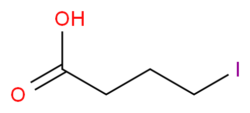 4-iodobutanoic acid_分子结构_CAS_7425-27-6