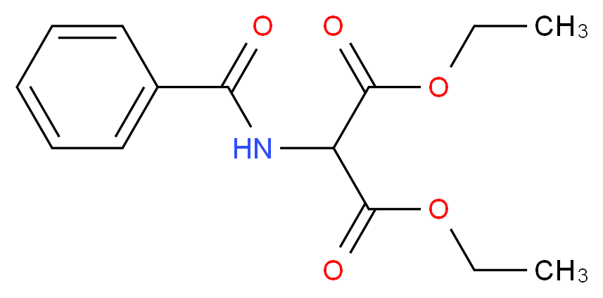 1,3-diethyl 2-(phenylformamido)propanedioate_分子结构_CAS_16798-45-1)