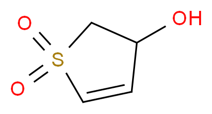 2,3-Dihydrothiophene-3-ol 1,1-dioxide_分子结构_CAS_6211-59-2)